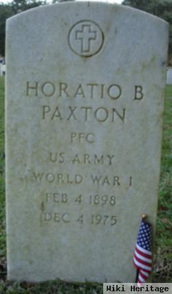 Horatio P Paxton