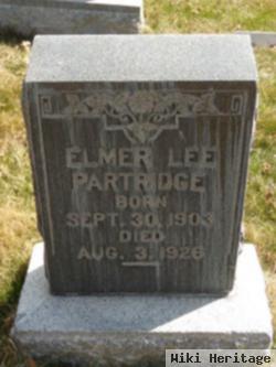 Elmer Lee Partridge