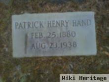 Patrick Henry Hand