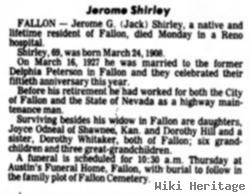 Jerome Gardner "jack" Shirley