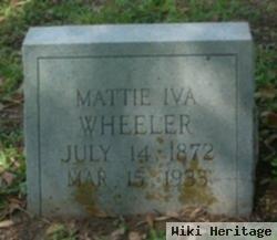 Mattie Iva Blair Wheeler