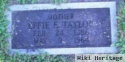 Effie Elizabeth Scott Taylor