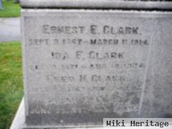 Ernest E Clark