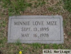 Minnie Love Davis Mize