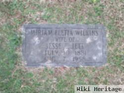 Miriam Fletia Wilkins Lett