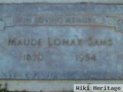 Maude Lomax Sams