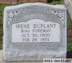 Irene Duplant