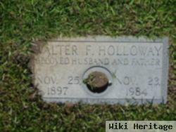 Walter Franklin Holloway, Sr