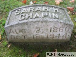 Sarah Hepzibah Chapin