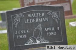 Walter Lederman