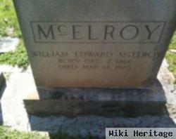 William Edward Mcelroy
