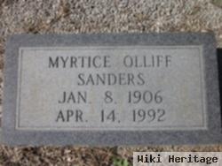 Myrtice Olliff Sanders