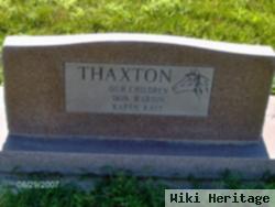 Catherine W Thaxton