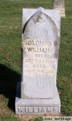 Solomon R Williams