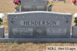 Betty Jo Henderson