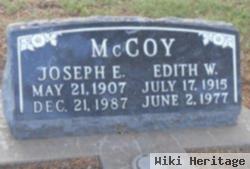 Joseph E Mccoy