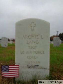 Archie Lee Lang