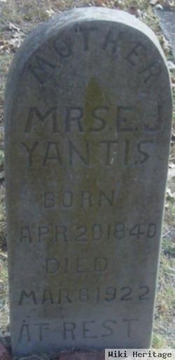 Mrs E J Yantis