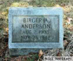 Birger A Anderson