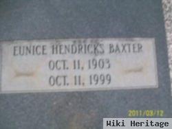 Eunice Hendricks Baxter