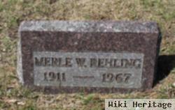 Merle William Rehling