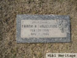 Frank R Hazeltine