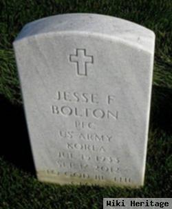 Jesse F Bolton