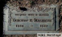 Dorothy E Edington Malmrose