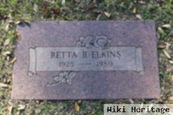 Retta B Elkins