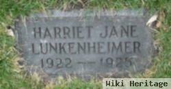 Harriet Jane Lunkenheimer