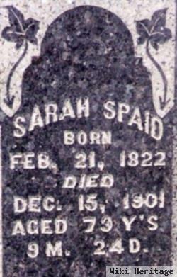 Sarah M. Lauderbaugh Spaid