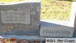 Frank Donald Edmonson