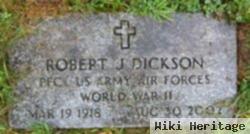 Robert J Dickson