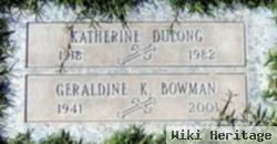 Geraldine K. Bowman