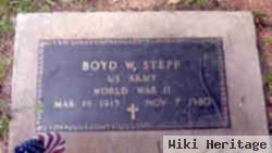 Boyd Wilson Stepp