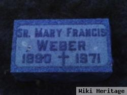 Sr Mary Francis Weber