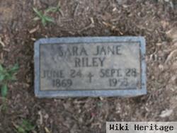 Sara Jane Riley