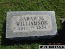 Sarah M Growcock Williamson