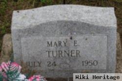 Mary E Turner