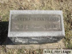 Martha "mattie" Standidge