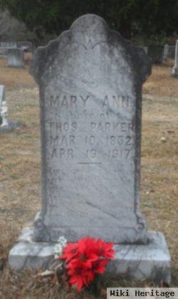 Mary Ann Parker