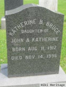 Katherine B Bruce