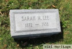 Sarah Mable Mitchell Lee