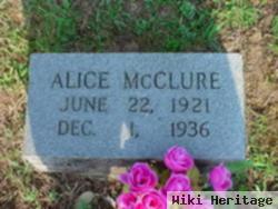 Alice Mcclure