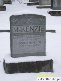 Jennie E. Mckenzie