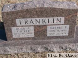 Carrie Ellen Staley Franklin