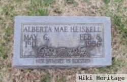 Alberta Mae Holloway Heiskell