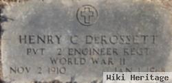 Pvt Henry Carl Derossett