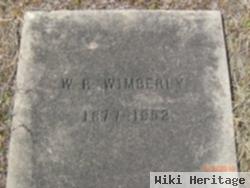 W. R. Wimberly