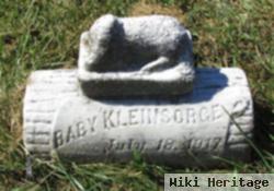 Baby Boy Kleinsorge